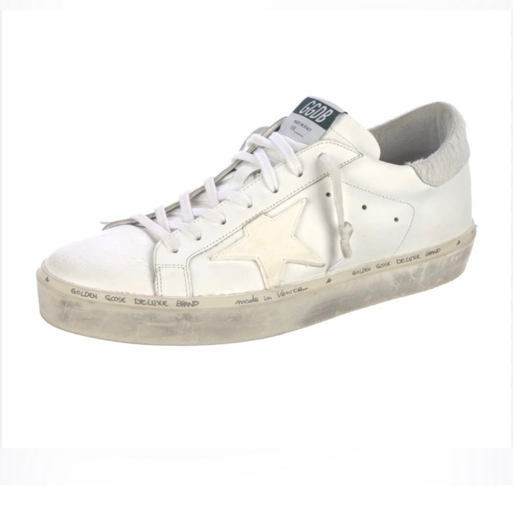 Golden Goose unisex’s hi star Leather sneakers size size 11
